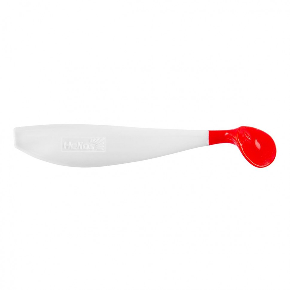 Виброхвост Helios Zander 4"/10,2см, цвет White RT 5 шт HS-36/1-003 , 